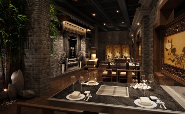 特色火鍋店裝修效果-第2張圖片-上海古都建筑設(shè)計集團