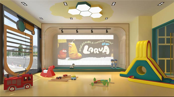 860平米早教中心裝修設(shè)計案例-第2張圖片-上海古都建筑設(shè)計集團