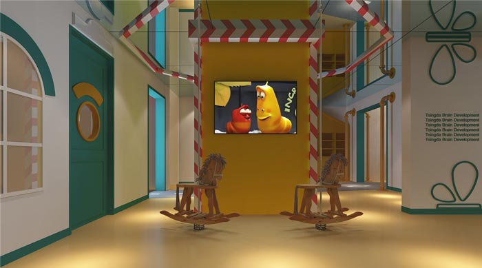 860平米早教中心裝修設(shè)計案例-第3張圖片-上海古都建筑設(shè)計集團