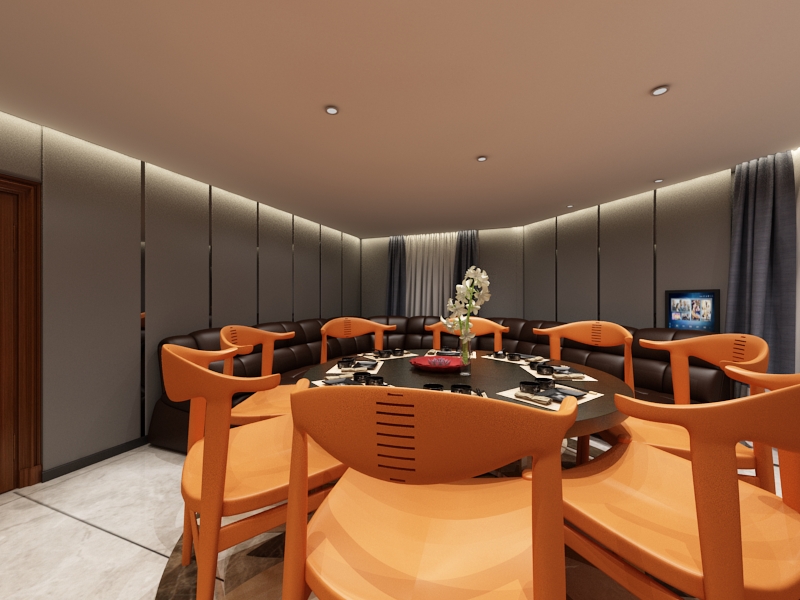 靜安區(qū)烏魯木齊北路輕奢風格餐廳裝修效果-第3張圖片-上海古都建筑設計集團 靜安區(qū)烏魯木齊北路輕奢風格餐廳裝修效果-第3張圖片-上海古都建筑設計集團