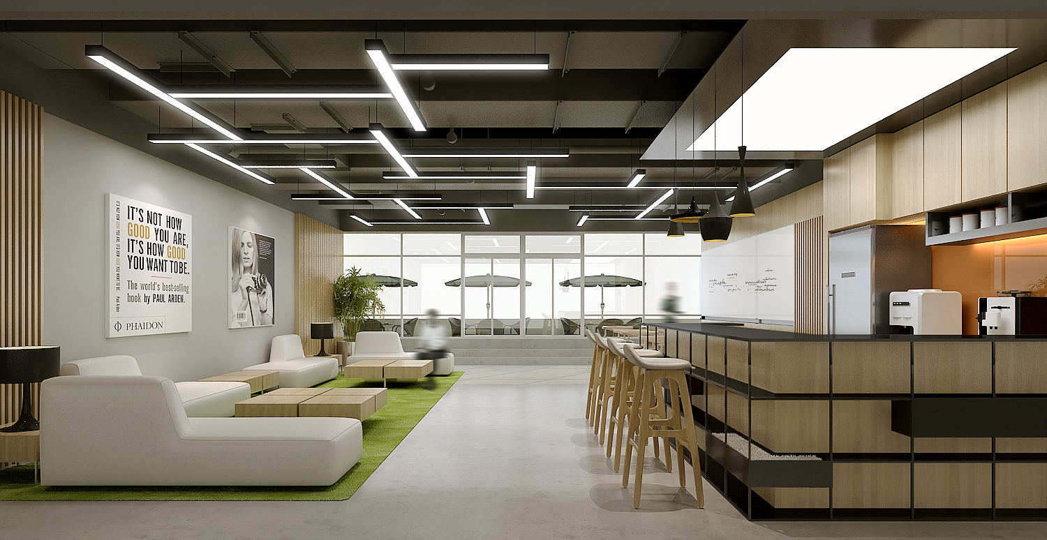 黃浦遠洋大廈780平米辦公室裝潢圖片-第5張圖片-上海古都建筑設計集團