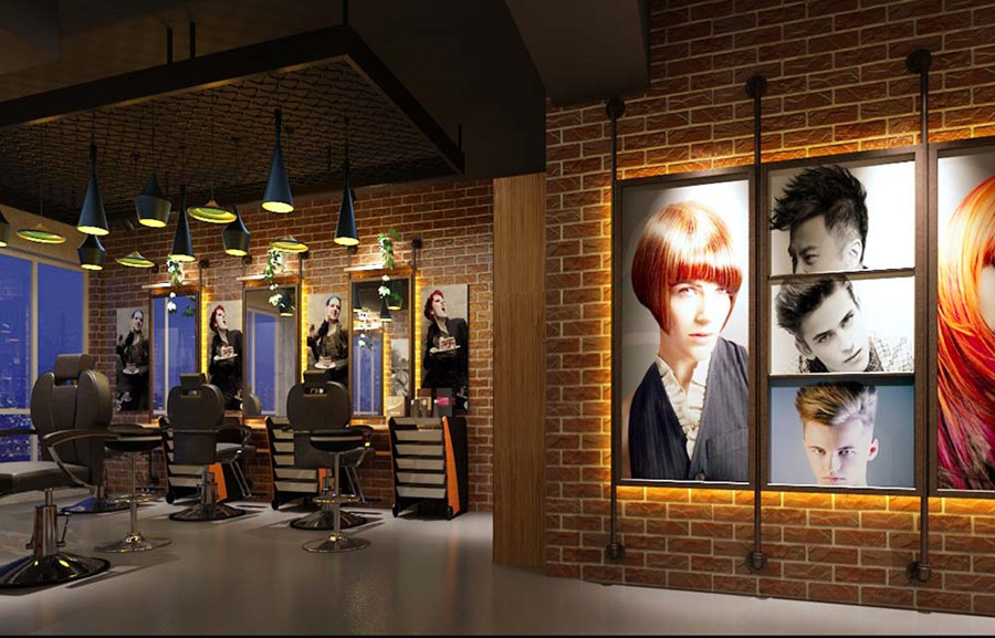 店鋪裝修設(shè)計之連鎖理發(fā)店設(shè)計-第3張圖片-上海古都建筑設(shè)計集團