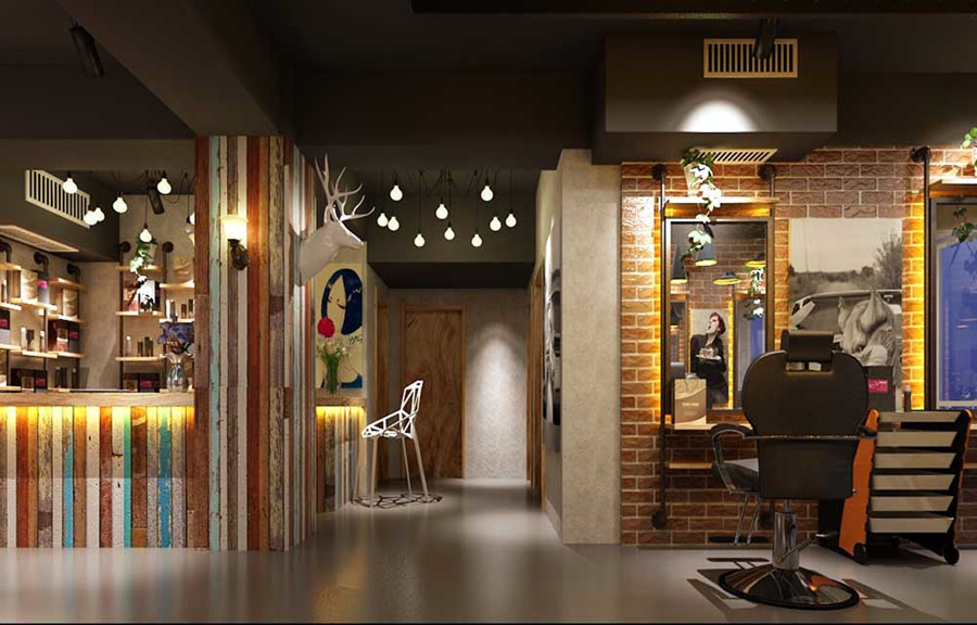 店鋪裝修設(shè)計之連鎖理發(fā)店設(shè)計-第5張圖片-上海古都建筑設(shè)計集團