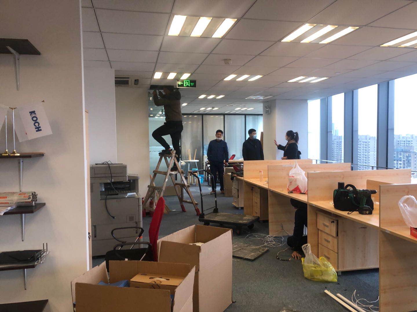 嘉定中暨大廈辦公室裝修強(qiáng)弱電安裝施工-第1張圖片-上海古都建筑設(shè)計(jì)集團(tuán)