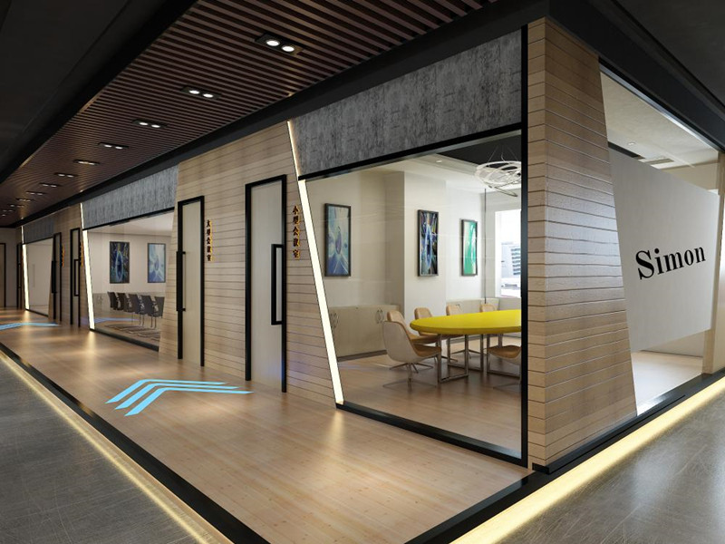 700平網(wǎng)絡科技公司辦公室裝修圖片-第3張圖片-上海古都建筑設計集團