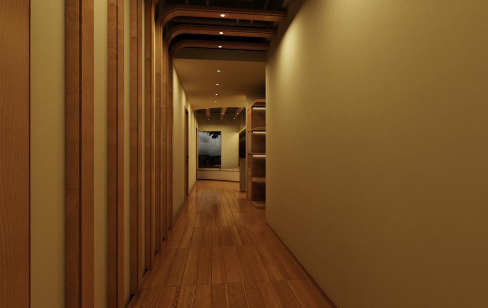 瑜伽館600平裝修設(shè)計(jì)效果圖-第5張圖片-上海古都建筑設(shè)計(jì)集團(tuán)