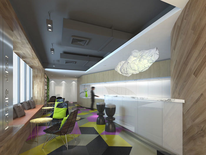 綠色環(huán)保辦公室設(shè)計布置圖-第1張圖片-上海古都建筑設(shè)計集團