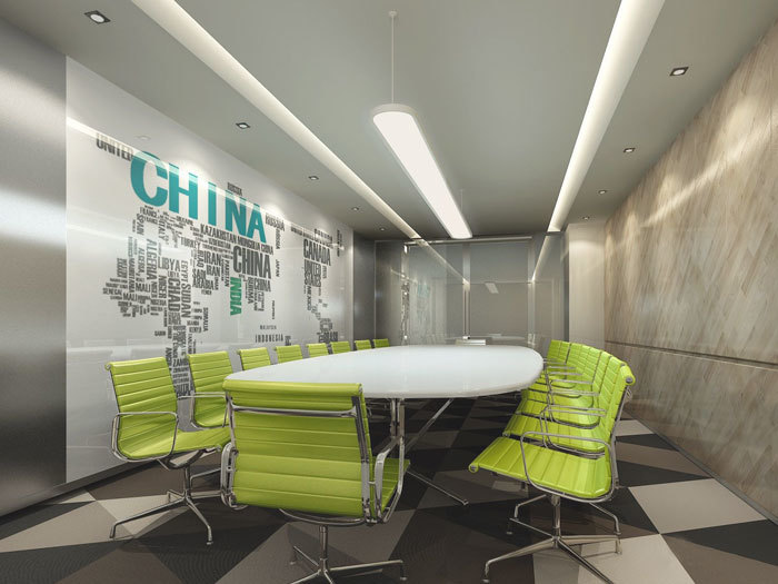 綠色環(huán)保辦公室設(shè)計布置圖-第5張圖片-上海古都建筑設(shè)計集團