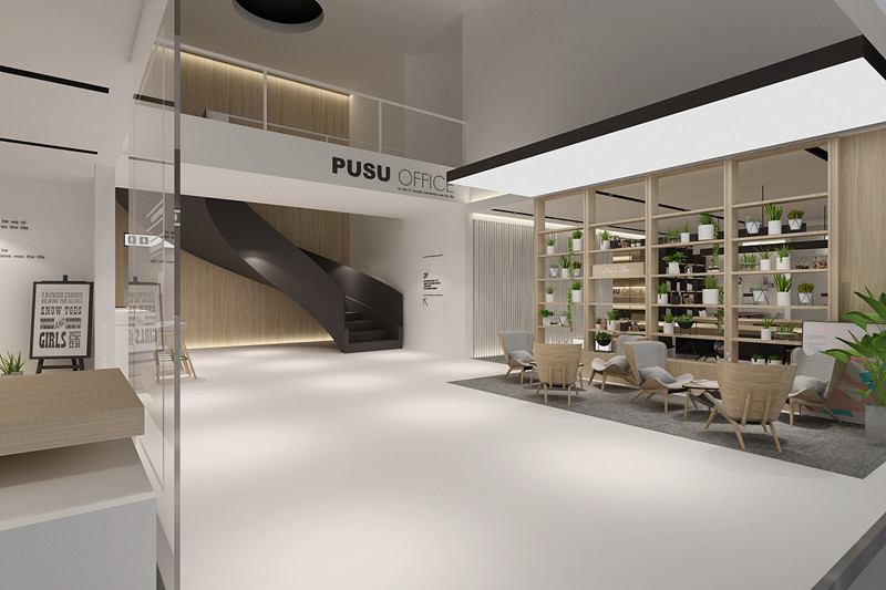 徐匯340平米辦公室設計效果圖片-第5張圖片-上海古都建筑設計集團