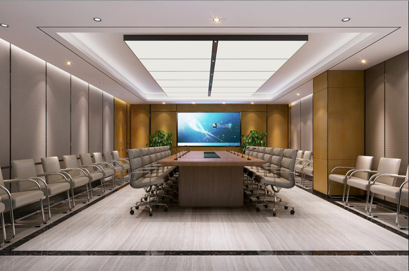 1000平珠寶公司辦公室設(shè)計裝修效果-第3張圖片-上海古都建筑設(shè)計集團(tuán)