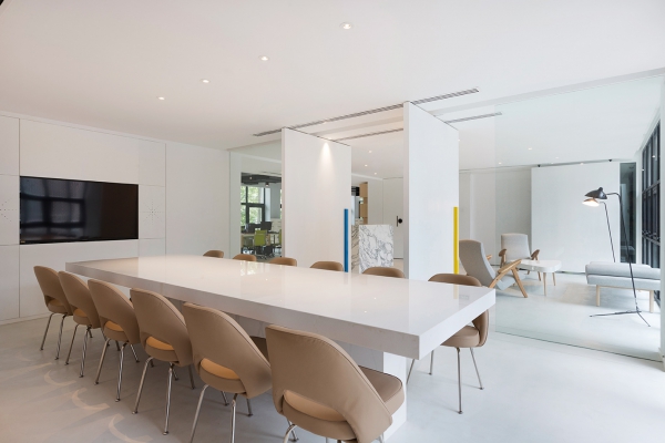 公關(guān)公司上海辦公室設(shè)計裝潢效果-第1張圖片-上海古都建筑設(shè)計集團