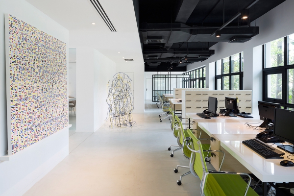 公關(guān)公司上海辦公室設(shè)計裝潢效果-第3張圖片-上海古都建筑設(shè)計集團