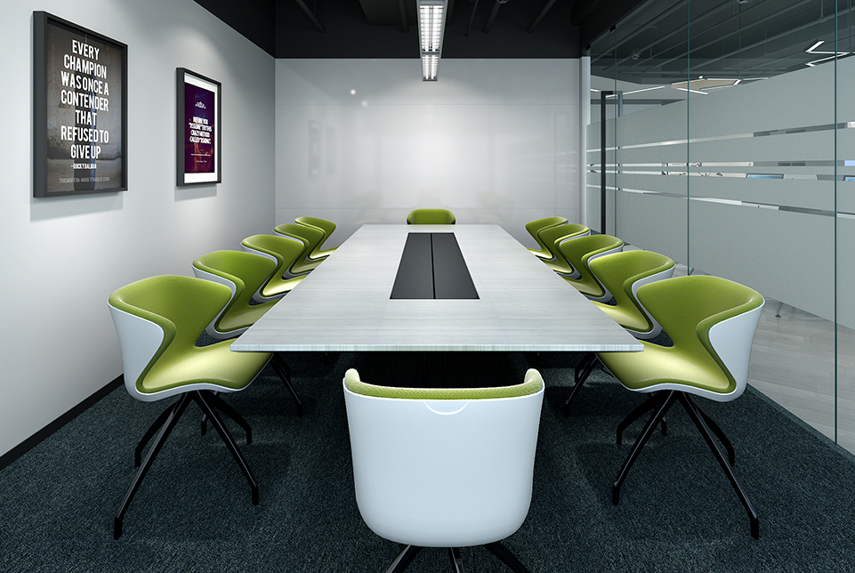 嘉定寶龍廣場辦公室裝修設計圖-第4張圖片-上海古都建筑設計集團