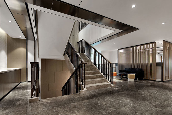 浦東普聯(lián)大廈寫(xiě)字樓裝潢設(shè)計(jì)實(shí)景圖-第2張圖片-上海古都建筑設(shè)計(jì)集團(tuán)