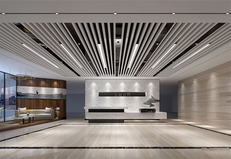 1700平金融投資公司辦公室裝潢設(shè)計-第1張圖片-上海古都建筑設(shè)計集團(tuán)