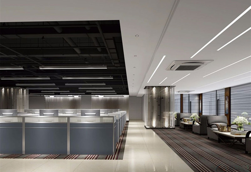 1700平金融投資公司辦公室裝潢設(shè)計-第2張圖片-上海古都建筑設(shè)計集團(tuán)