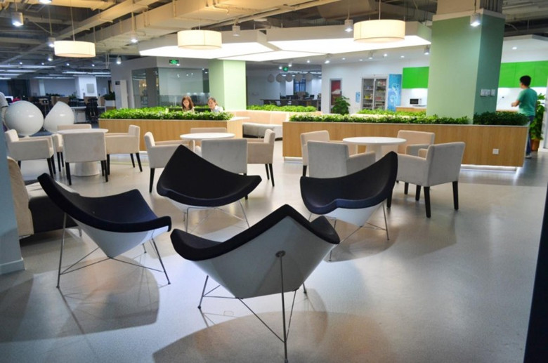 黃浦辦公設(shè)計(jì)裝修-綠色環(huán)保互聯(lián)網(wǎng)辦公室-第4張圖片-上海古都建筑設(shè)計(jì)集團(tuán)