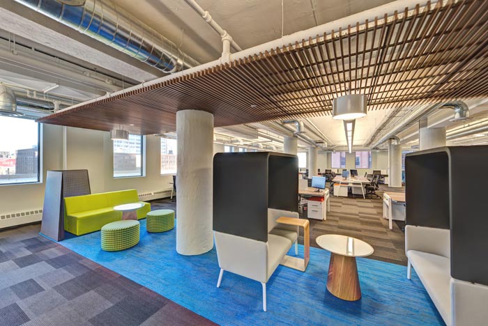 金山辦公室裝修服飾總部設計案例-第4張圖片-上海古都建筑設計集團 金山辦公室裝修服飾總部設計案例-第4張圖片-上海古都建筑設計集團