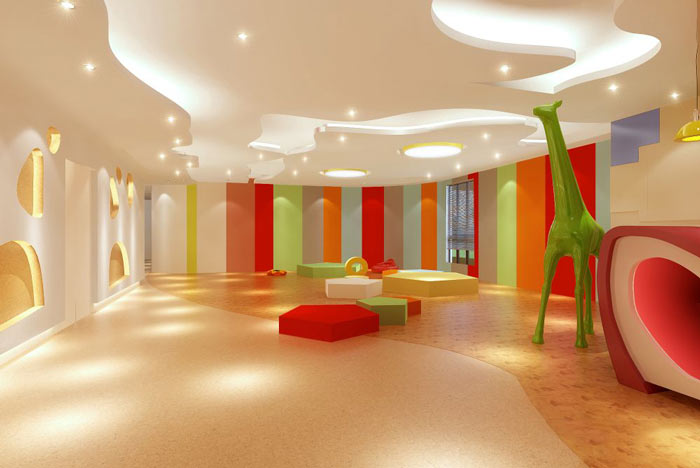 浦東早教中心辦公室裝修設(shè)計(jì)案例-第1張圖片-上海古都建筑設(shè)計(jì)集團(tuán)