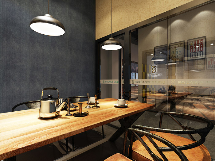 普陀辦公室裝修舞蹈培訓(xùn)機(jī)構(gòu)裝修設(shè)計(jì)效果圖-第3張圖片-上海古都建筑設(shè)計(jì)集團(tuán)