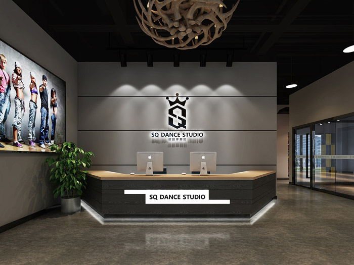 普陀辦公室裝修舞蹈培訓(xùn)機(jī)構(gòu)裝修設(shè)計(jì)效果圖-第1張圖片-上海古都建筑設(shè)計(jì)集團(tuán)
