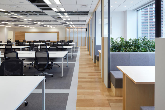 普陀國(guó)際貿(mào)易公司辦公室裝修設(shè)計(jì)案例-第2張圖片-上海古都建筑設(shè)計(jì)集團(tuán)