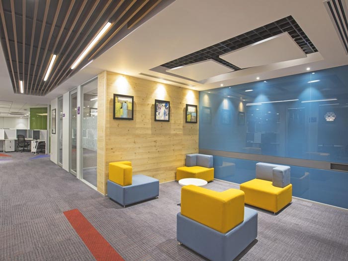 金山大數據服務辦公室裝修設計-第2張圖片-上海古都建筑設計集團