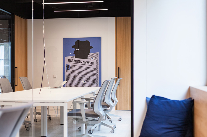 金山區(qū)教育公司辦公室裝修設計案例-第3張圖片-上海古都建筑設計集團