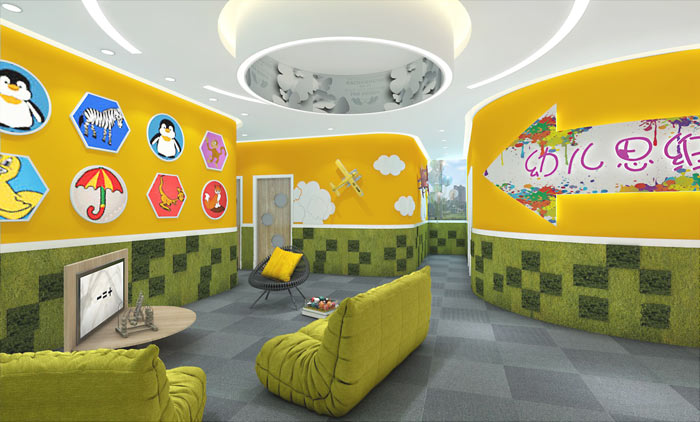 幼兒教育辦公室裝修設(shè)計案例-第2張圖片-上海古都建筑設(shè)計集團(tuán)