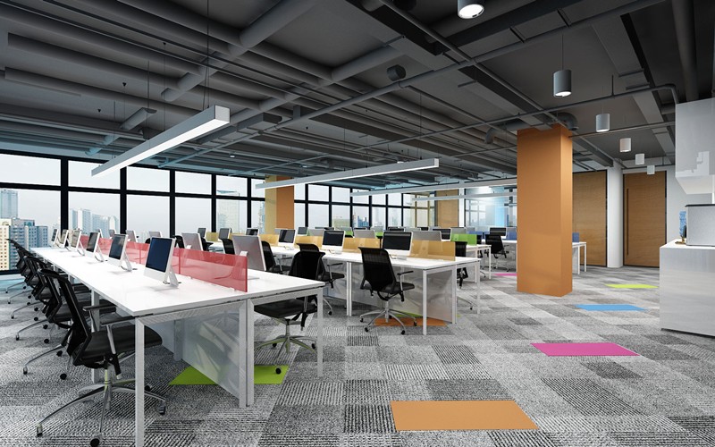 黃浦區(qū)網(wǎng)絡(luò)科技公司辦公室裝修設(shè)計-第3張圖片-上海古都建筑設(shè)計集團(tuán)