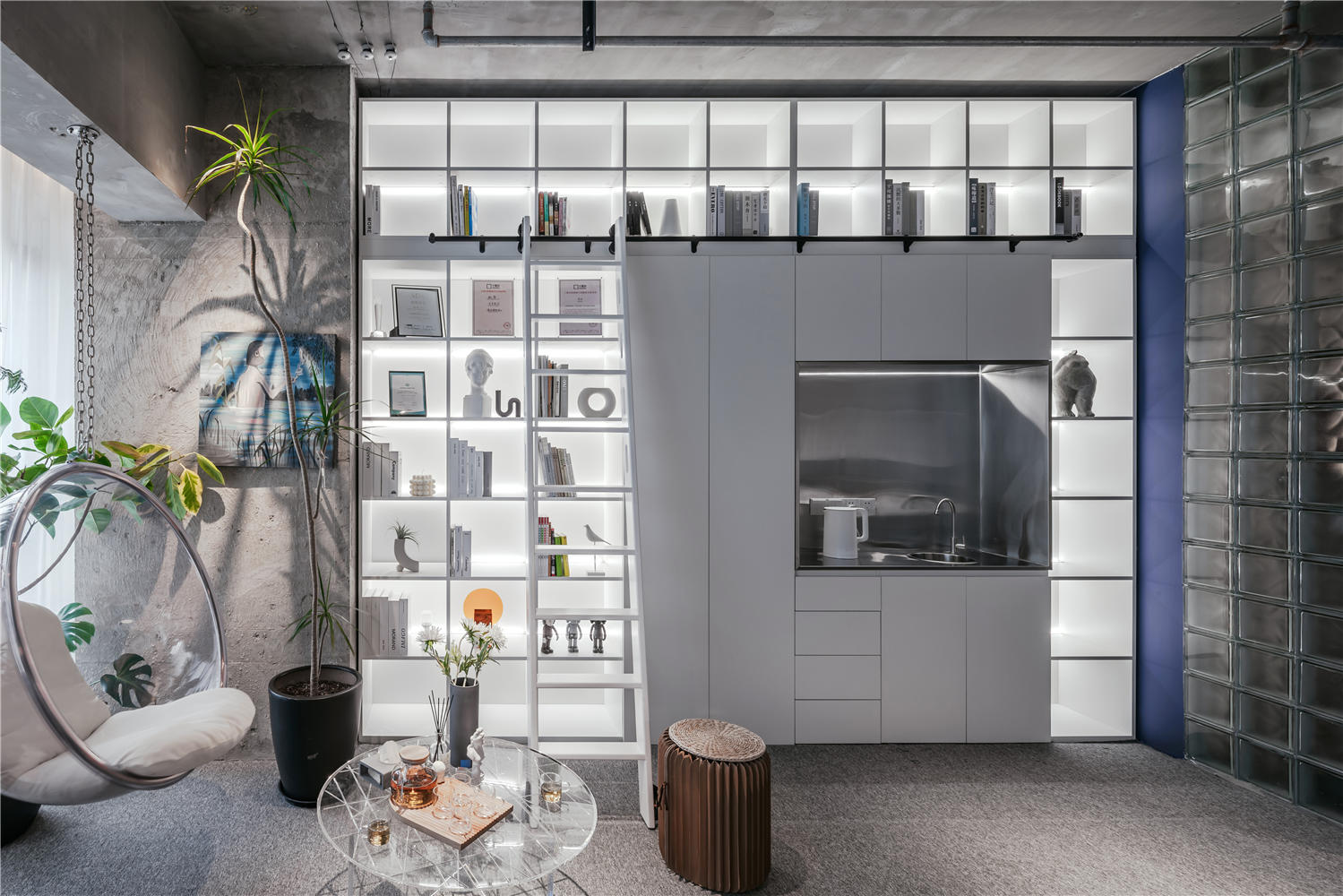 閔行區(qū)30平小型公司辦公室裝修設計-第5張圖片-上海古都建筑設計集團