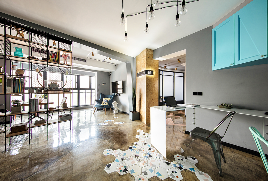 徐匯區(qū)復(fù)式工業(yè)風(fēng)辦公室裝修設(shè)計-第3張圖片-上海古都建筑設(shè)計集團 徐匯區(qū)復(fù)式工業(yè)風(fēng)辦公室裝修設(shè)計-第3張圖片-上海古都建筑設(shè)計集團