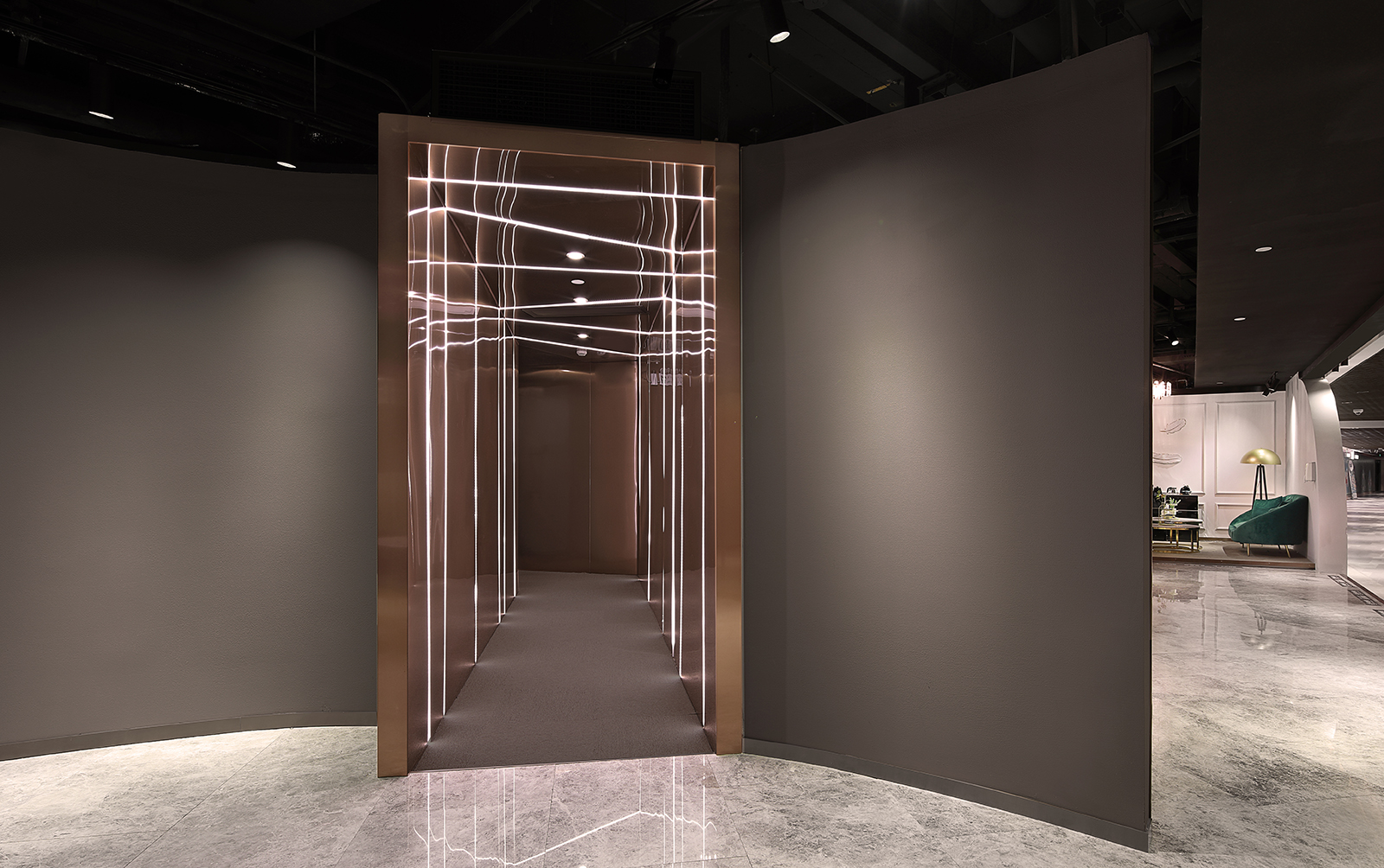 上海辦公室裝修培訓機構裝修設計-第5張圖片-上海古都建筑設計集團