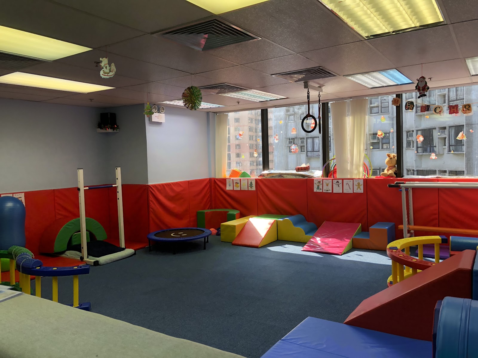 嘉定區(qū)辦公室裝修400平兒童訓練館裝修設計-第4張圖片-上海古都建筑設計集團