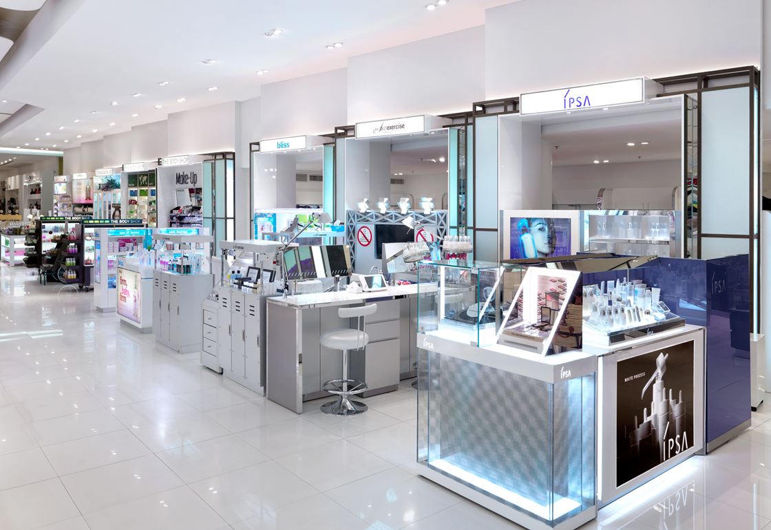 上海辦公室裝修化妝品展廳設計-第1張圖片-上海古都建筑設計集團 上海辦公室裝修化妝品展廳設計-第1張圖片-上海古都建筑設計集團