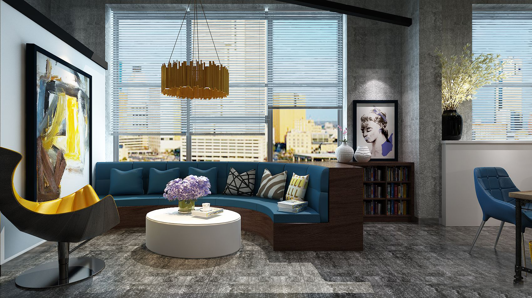 虹口區(qū)清新風(fēng)格辦公室裝修設(shè)計-第7張圖片-上海古都建筑設(shè)計集團