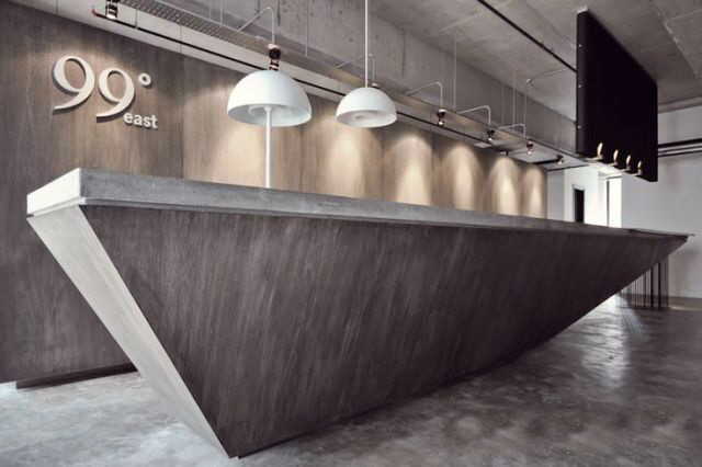 上海辦公室裝修公司前臺裝修設計-第11張圖片-上海古都建筑設計集團