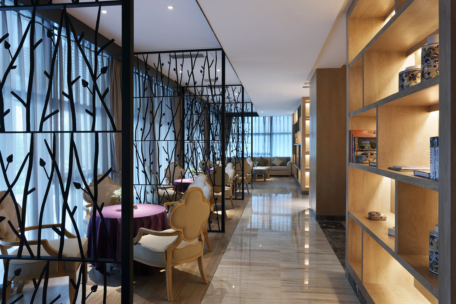 上?？茖W(xué)院辦公室裝修設(shè)計-第4張圖片-上海古都建筑設(shè)計集團