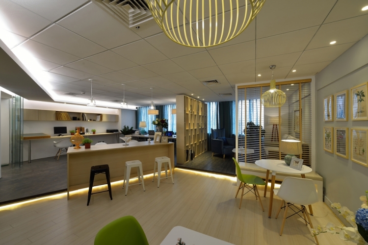 現(xiàn)代簡約時尚辦公室裝修設(shè)計-第1張圖片-上海古都建筑設(shè)計集團