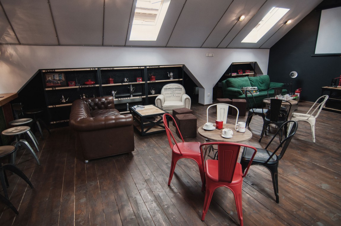 浦東新區(qū)120平工業(yè)風(fēng)咖啡廳裝修設(shè)計-第5張圖片-上海古都建筑設(shè)計集團(tuán) 浦東新區(qū)120平工業(yè)風(fēng)咖啡廳裝修設(shè)計-第5張圖片-上海古都建筑設(shè)計集團(tuán)