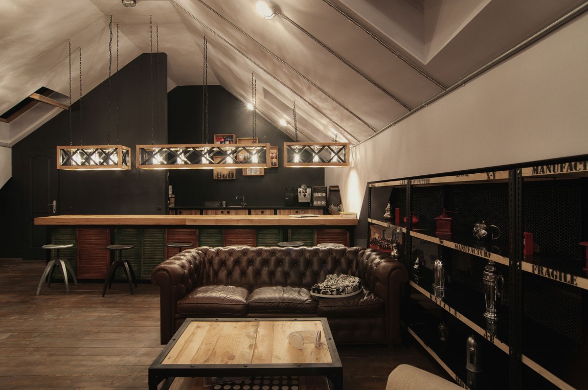 浦東新區(qū)120平工業(yè)風(fēng)咖啡廳裝修設(shè)計-第15張圖片-上海古都建筑設(shè)計集團(tuán) 浦東新區(qū)120平工業(yè)風(fēng)咖啡廳裝修設(shè)計-第15張圖片-上海古都建筑設(shè)計集團(tuán)