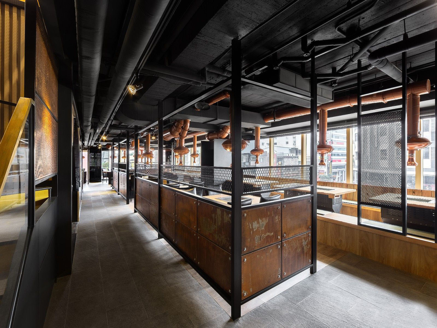 青浦區(qū)韓式烤肉辦公室裝修設(shè)計(jì)-第3張圖片-上海古都建筑設(shè)計(jì)集團(tuán) 青浦區(qū)韓式烤肉辦公室裝修設(shè)計(jì)-第3張圖片-上海古都建筑設(shè)計(jì)集團(tuán)