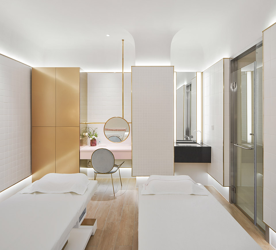 黃浦區(qū)簡約風(fēng)美容會所裝修設(shè)計-第1張圖片-上海古都建筑設(shè)計集團