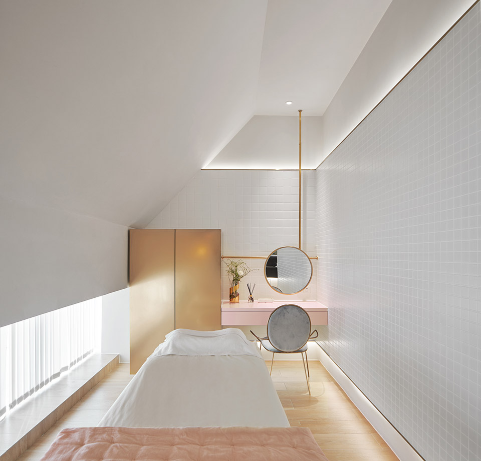 黃浦區(qū)簡約風(fēng)美容會所裝修設(shè)計-第6張圖片-上海古都建筑設(shè)計集團