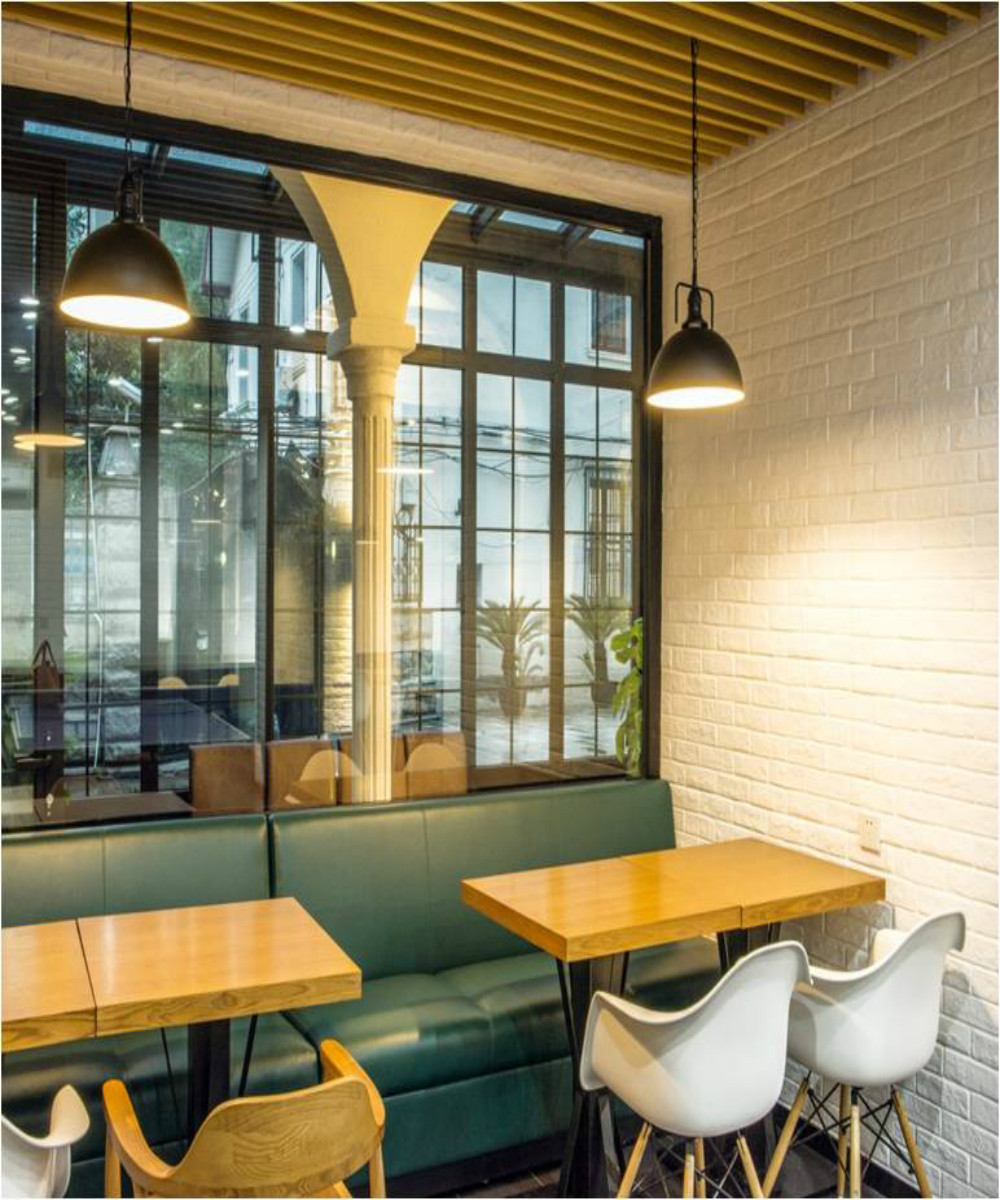 浦東新區(qū)120平北歐風(fēng)格餐廳裝修設(shè)計-第1張圖片-上海古都建筑設(shè)計集團(tuán)