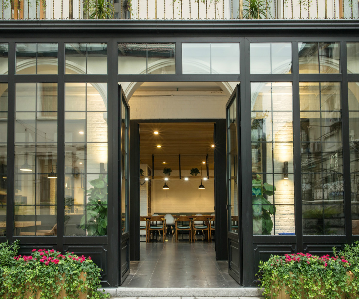 浦東新區(qū)120平北歐風(fēng)格餐廳裝修設(shè)計-第3張圖片-上海古都建筑設(shè)計集團(tuán)