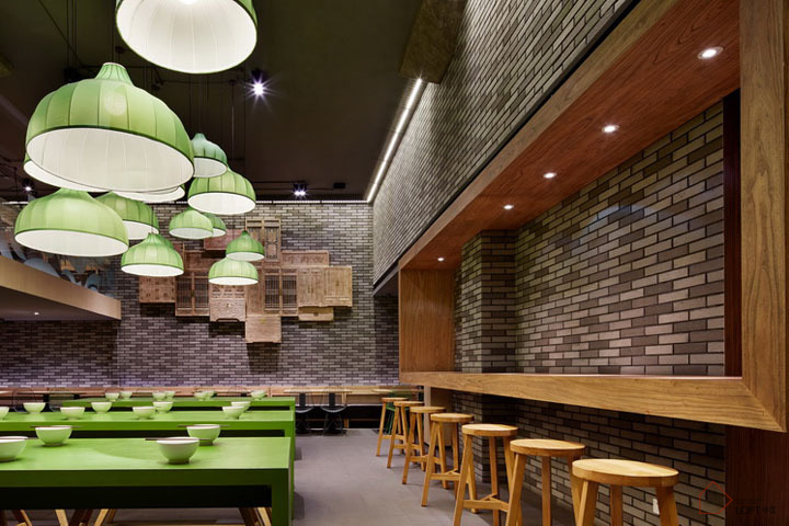 虹口區(qū)混搭風(fēng)格面館裝修設(shè)計-第1張圖片-上海古都建筑設(shè)計集團