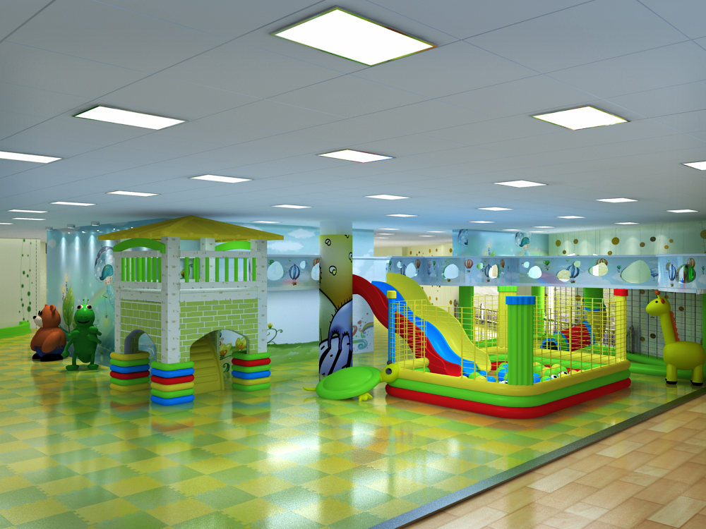 普陀區(qū)現(xiàn)代兒童樂園裝修設計-第4張圖片-上海古都建筑設計集團