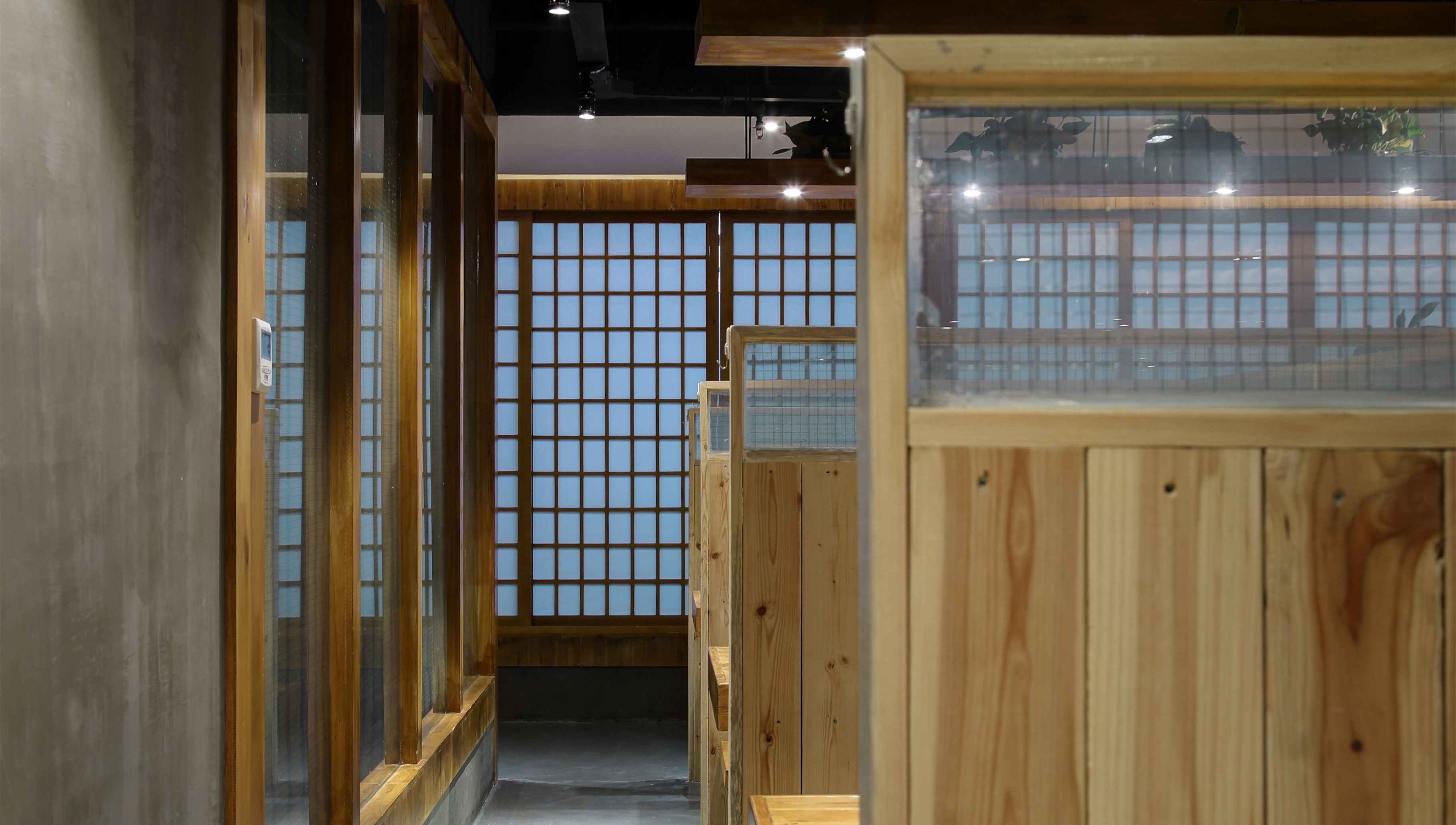 復(fù)古日式火鍋廳裝修設(shè)計-第2張圖片-上海古都建筑設(shè)計集團