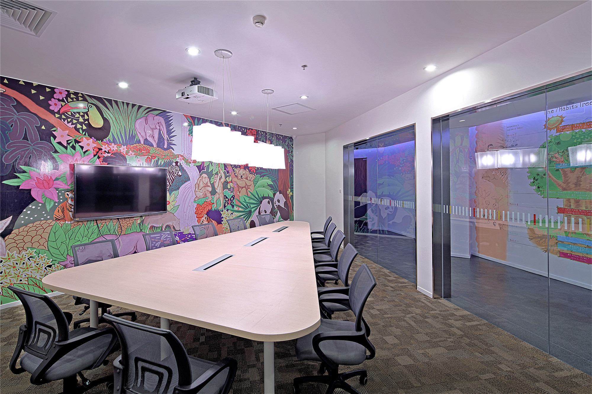 現(xiàn)代時尚辦公室裝修設計效果圖-第4張圖片-上海古都建筑設計集團 現(xiàn)代時尚辦公室裝修設計效果圖-第4張圖片-上海古都建筑設計集團